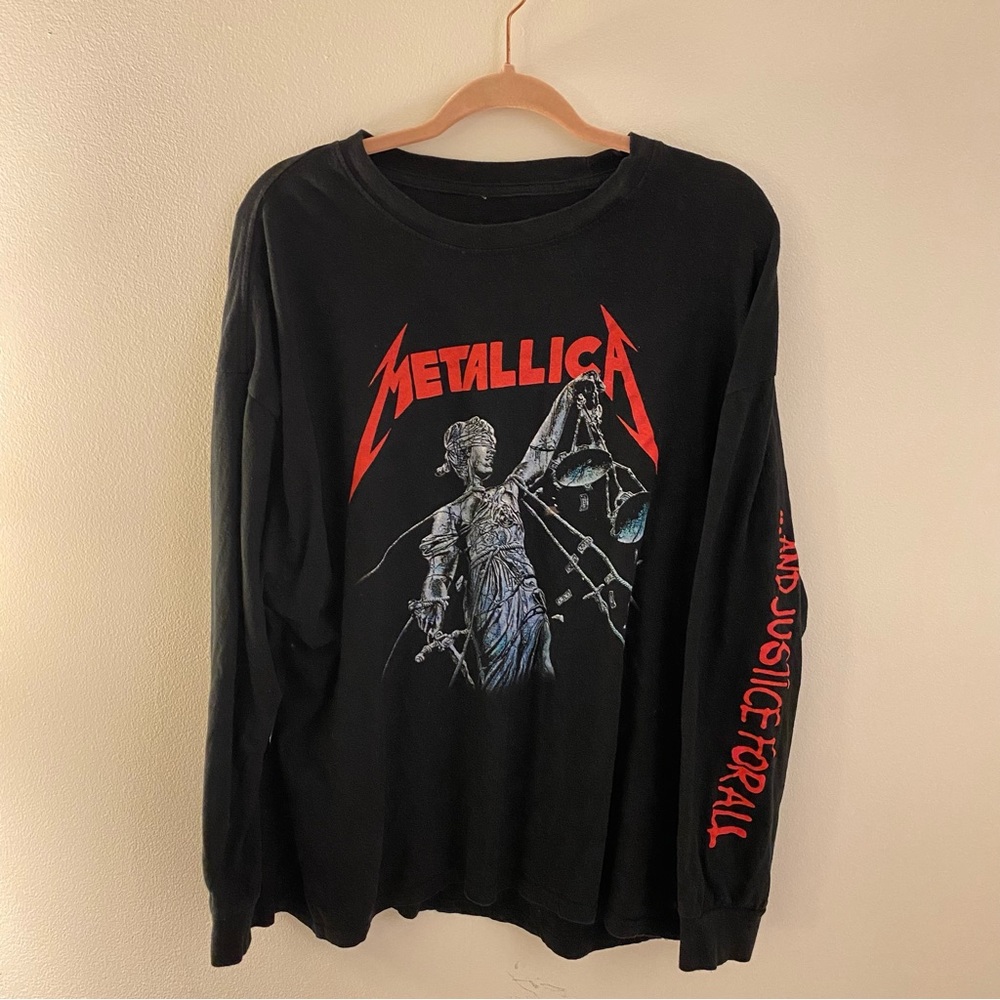 Metallica Long Sleeve Tee